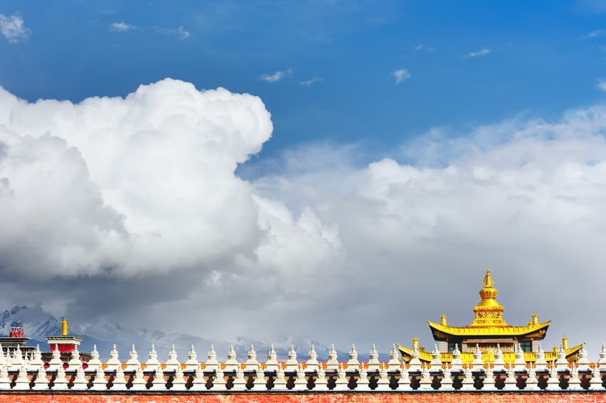 Temple in Western Sichuan Plateau 03